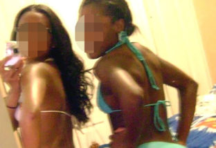 femme black a Nice 